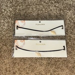 2 Pomina feather choker